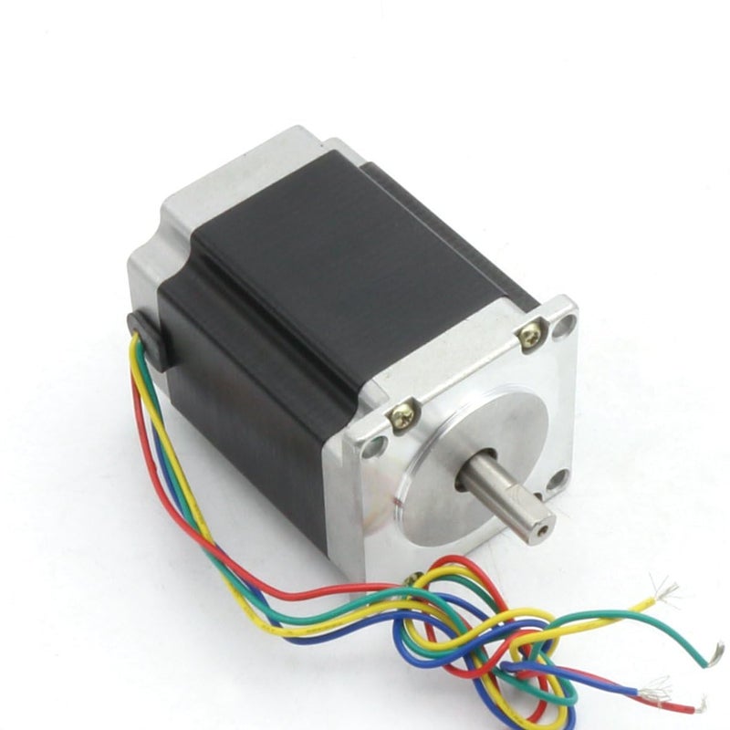 RATTMMOTOR Nema23 Stepper Motor 76mm Dual Shaft 3A 270oz-in 4 Lead Wire for CNC Router Engraving Milling/3D Printer - Image 4